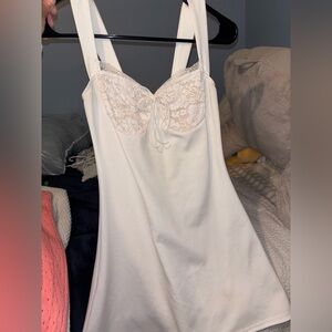Mini White Dress
